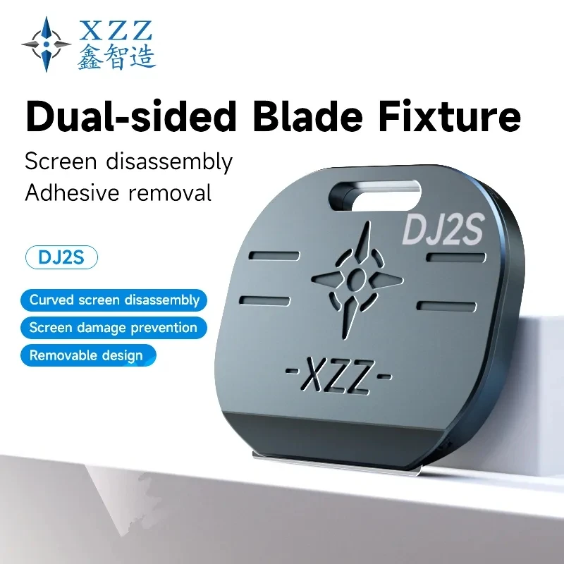 XZZ DJ2S 스크린 분해 용 양면 블레이드 홀더 접착제 휴대 전화 IC 마더 보드 제거 접착제 수리 도구