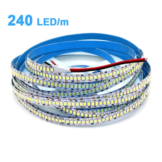 16.4ft RGB Ice Blue SMD 2835 300 LED Flexible Light Strip No-Waterproof DC  12V 