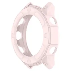 TPU Watch Shockproof Protective Case Cover with Full Screen Protector - Forerunner 255S (Pink)