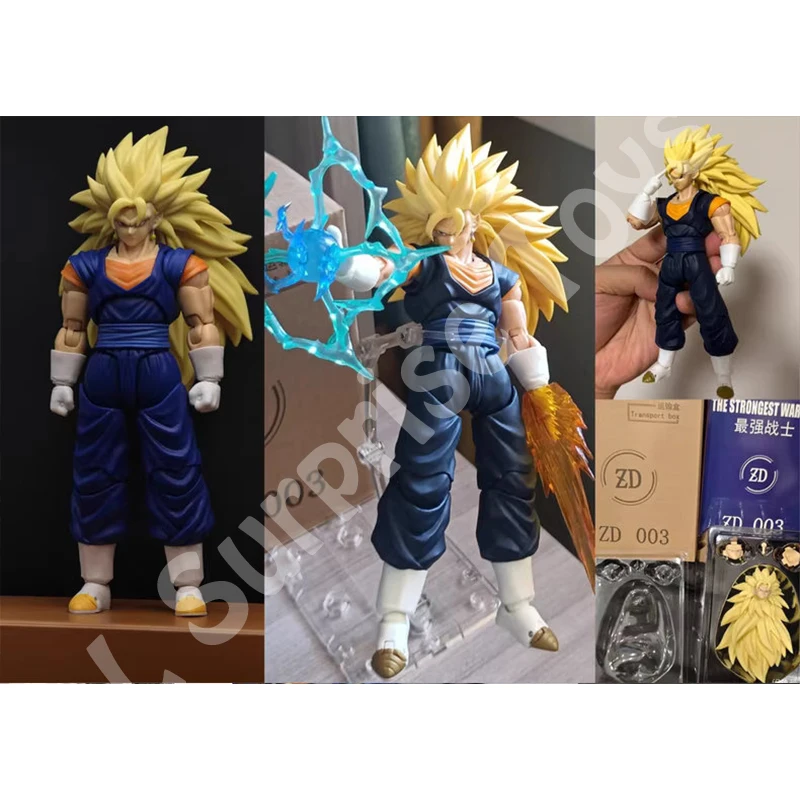 ZD Studio Dragon Ball Super Saiya SSJ3 Vegito Bardock Gogeta Black