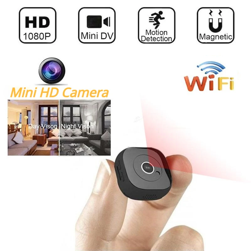 

H9 Wifi Micro Camcorder HD 1080P Small Camera Mini IP Cam Infrared Night Version DVR Remote Motion Sensor Audio Video Recorder