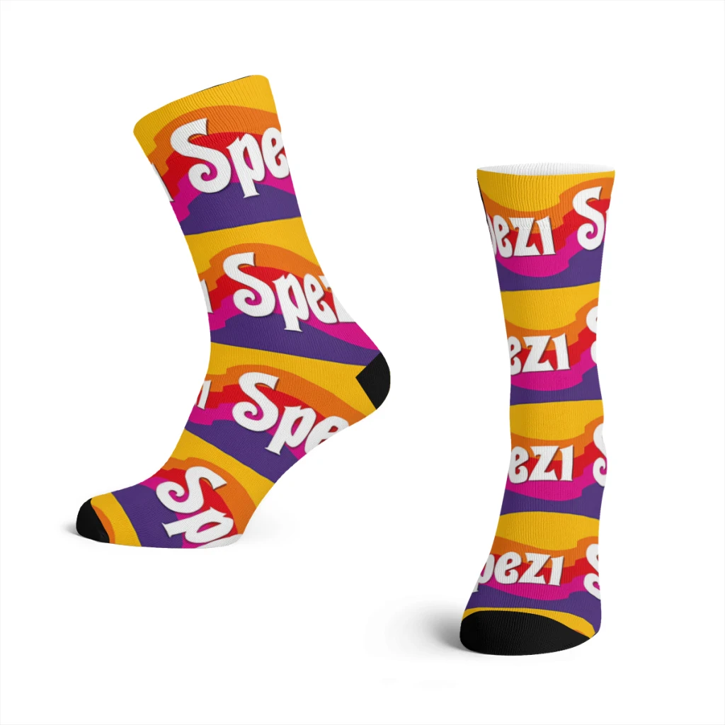 Paulaner Spezi 뮌헨 재미 있은 남자 양말 빈티지 맥주 음료 스트리트 스타일 참신 승무원 양말 선물 패턴 인쇄