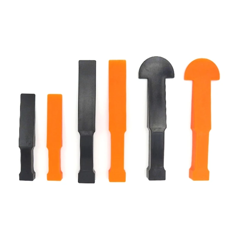 6-piece/set Reliable Trim Dismantling Set Lightweight & Ergonomic Trim Removal Tools Scraper & Pry for Auto Applications