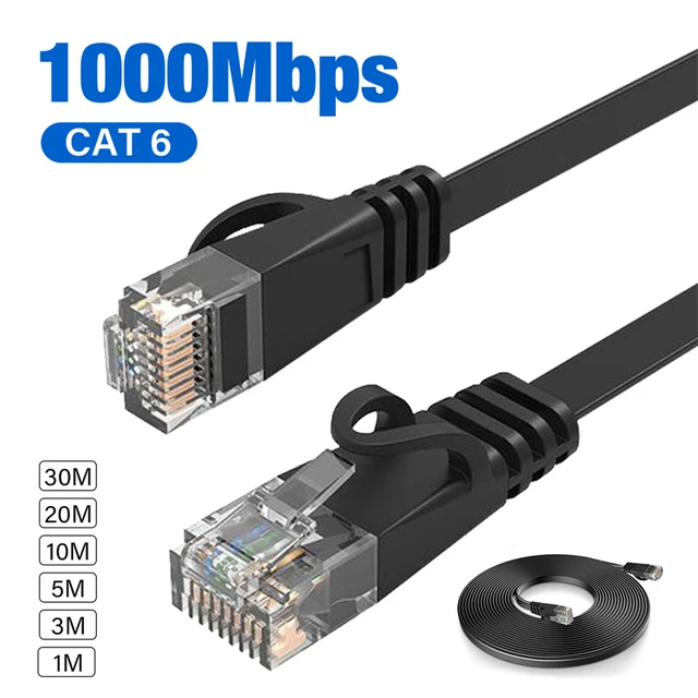 Multiple High Speed Cat 6e LAN Cable, 3m-30m at Rs 50/meter in