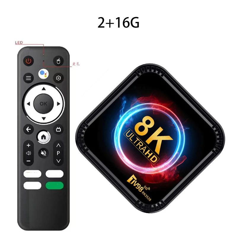  Smart Home Theater TV Box AllwinnerH313 Google Assistant Netflix Streaming Bluetooth Media Player