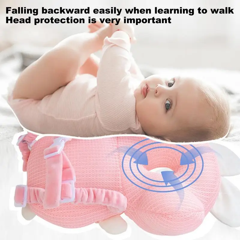 Baby Safety Pad Cushion Pillow Backpack Safety Baby Head Protector Backpack Adjustable Baby Head Protection Safety Backpack Head