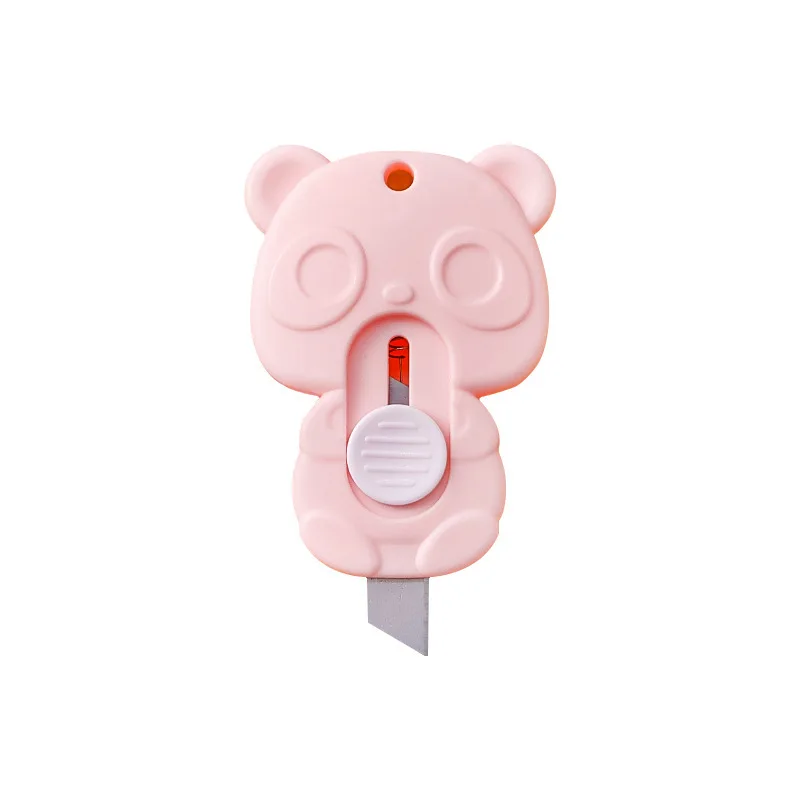6 Piece Utility Knife Carving Knife Box Cutter Art Knife Paper Cutter Mini Pocket Bear Art Utility Knife Express Box Paper Craft