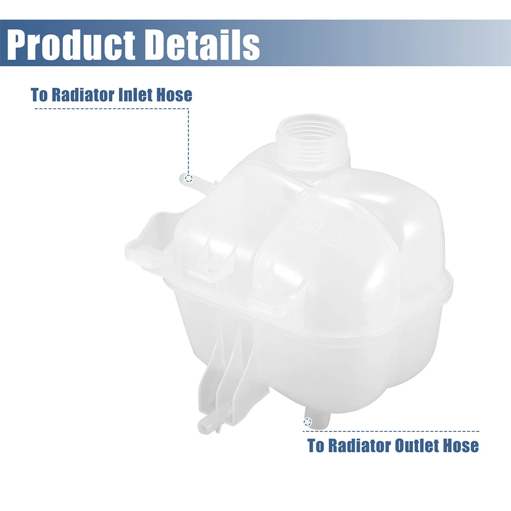 

Radiator Coolant Overflow Expansion Tank Bottle 17137823626 For Mini For Cooper Coolant Radiator Reservoir Tank White 16x15x19cm