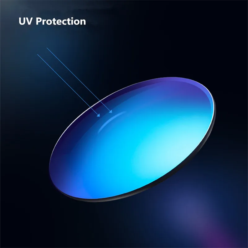 1.61 1.67 Index Aspheric Polarized Sunglasses Prescription Lenses Driving Fishing UV400 Protection Myopia Sun Glasses Lens 2Pcs