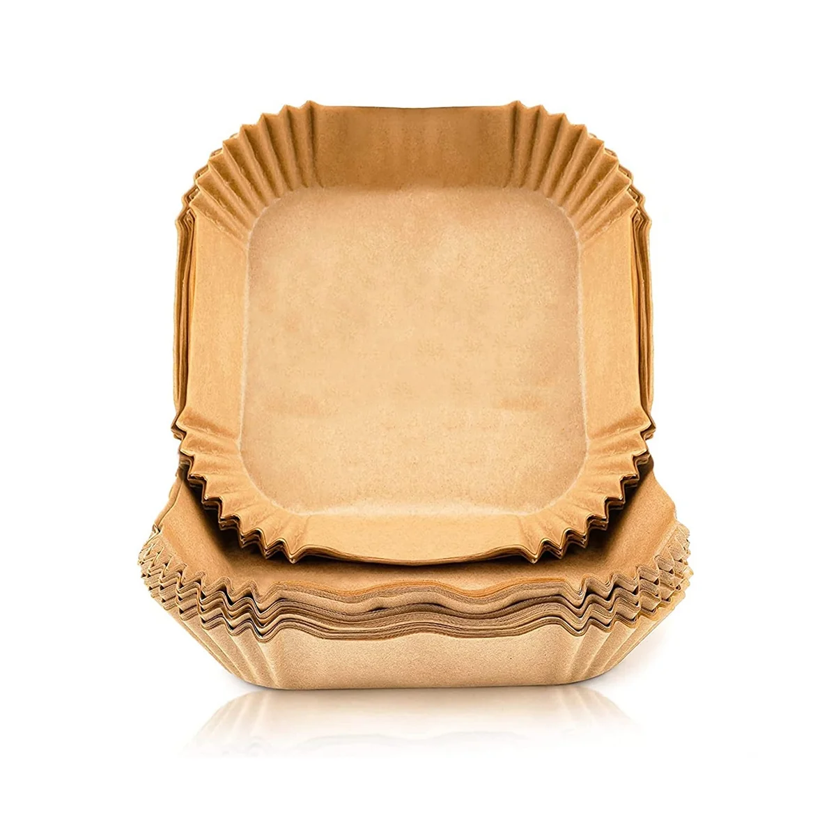 Fodere Fogli Di Carta Oleata Antiaderente Quadrati Da 7.9 Pollici Airfryer Olio Di Pergamena-Per Ninja