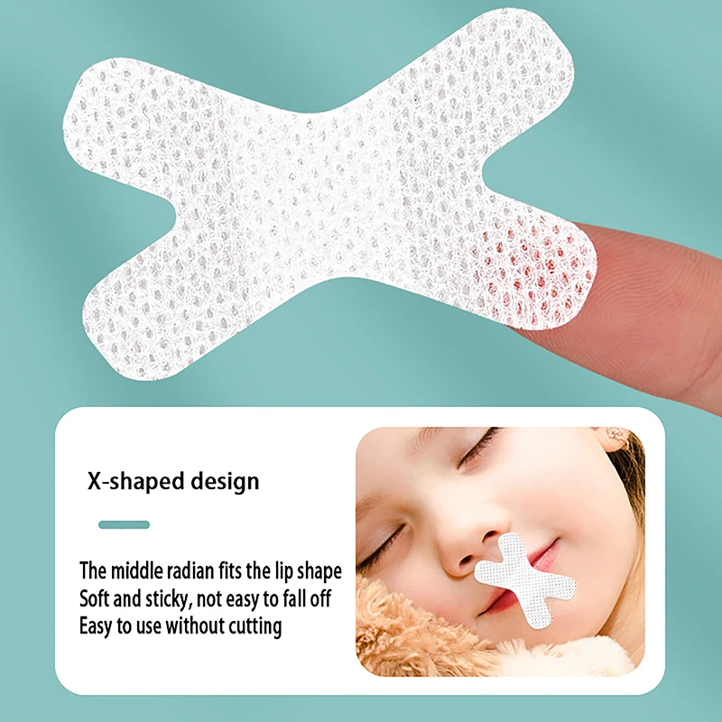 30Pcs Non-woven Sleep Strip Mouth Tape For Snoring For Better Nose Breathing Improved Nighttime Sleeping Less Mouth Breath Snore