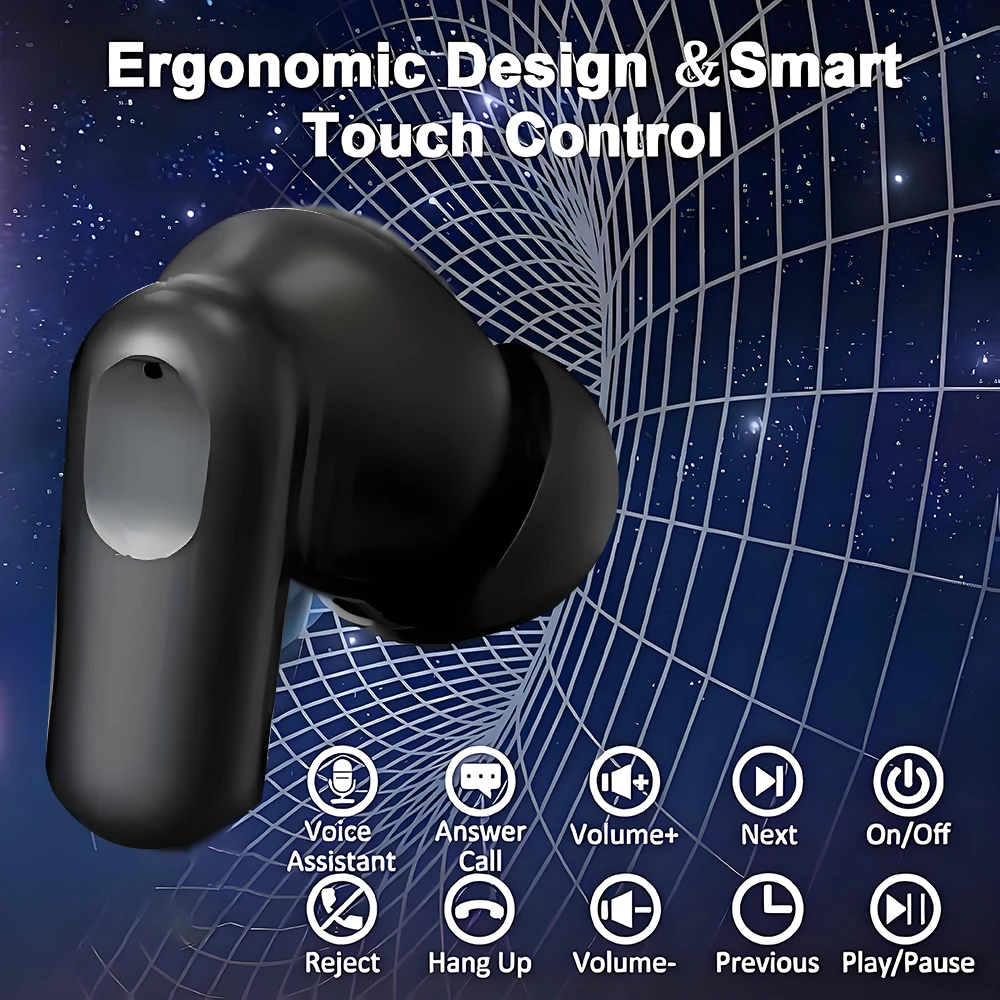 Music King TWS Air Ear Earphone Pods Buds Wireless Earbuds In-ear Headphones Pro 2 for Apple Iphone Xiaomi Samsung Buds