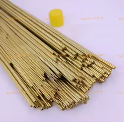 High - Precision Brass Tube EDM Drilling & Piercing Tool - 0.7x500mm 100pcs