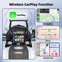 EKIY 5 inch Wireless CarPlay Moto Android Auto Portable Digital Motorcycle Dashboard GPS Motorcycle Navigation Display Screen - Image 4