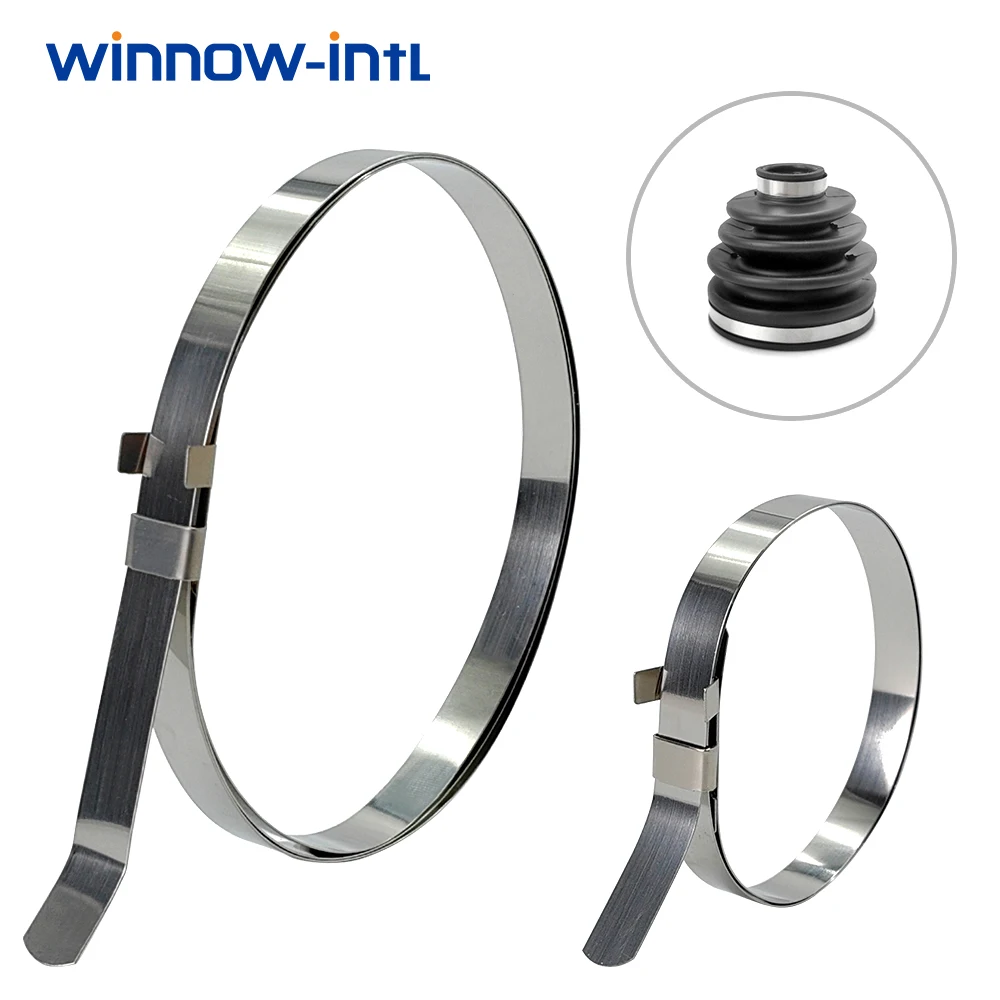 Auto Stainless Steel Adjustable Cv Joint Axle Boot Clamp - View #5