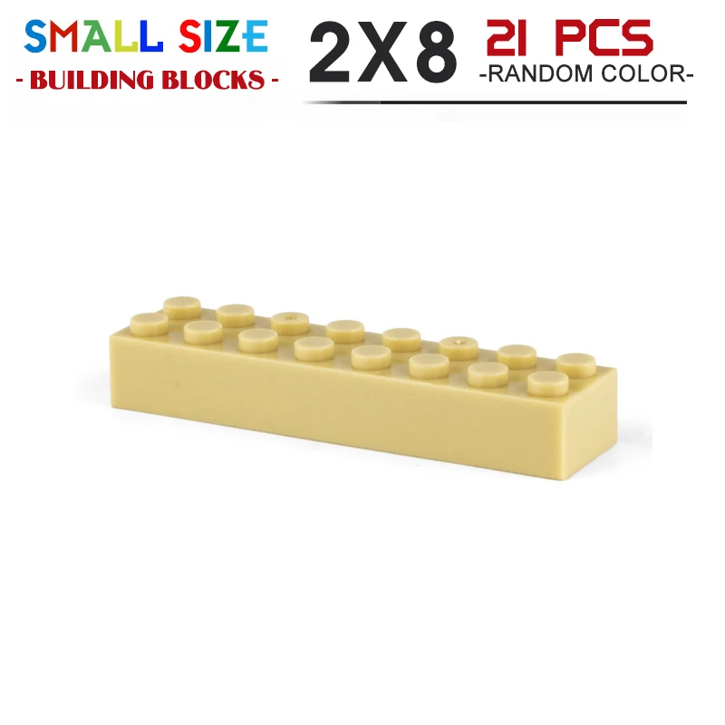 wooden balancing stones Bulk Building Block 1X8 2X6 2X10 Hole Beige Brick Basic Accessories Creative Education Compatible Brand Building Block Toys melissa and doug stacking blocks Blocks