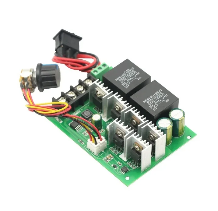 

1PCS DC 10-55V 40A PWM Speed Regulator Function DC Brush Motor Controller Switch For arduino Board Module