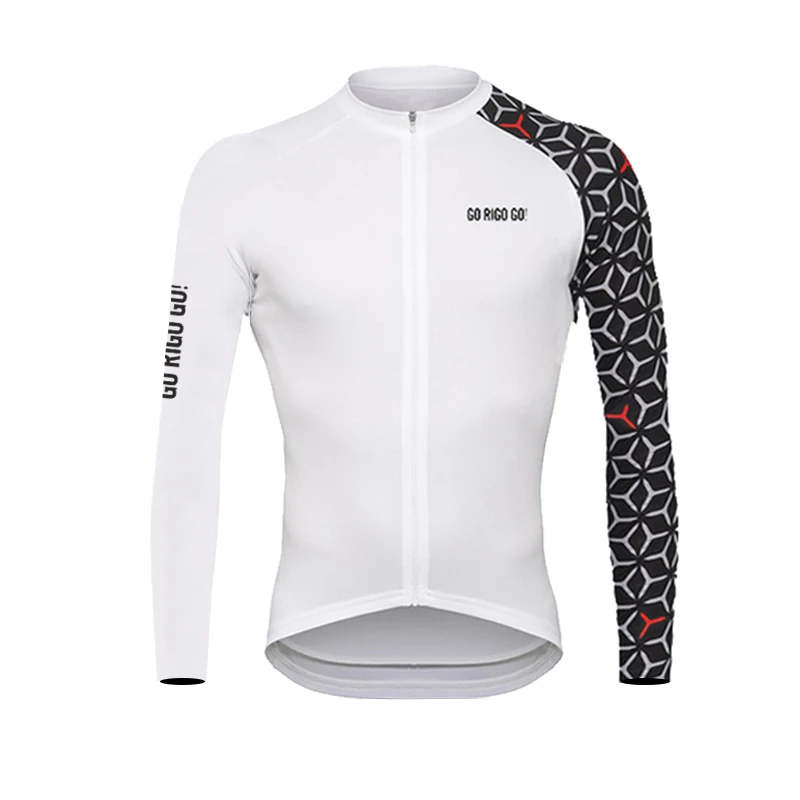 Wosawe Maillot de Cyclisme Femme Manches Longues PRO Bike