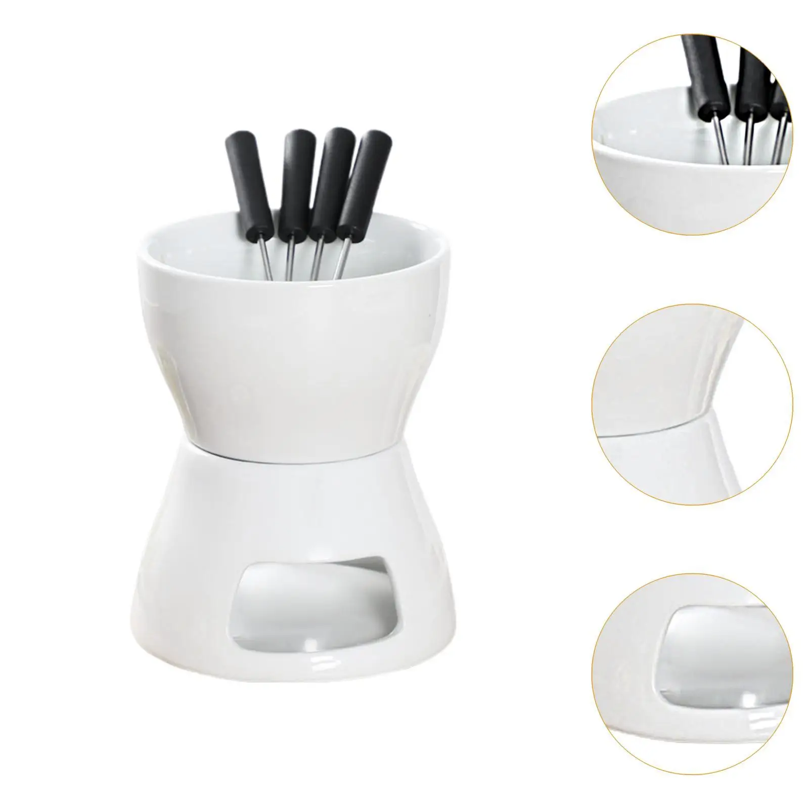 Chocolate Melting Pot Butter Heater Melting Pot for Snack Tapas Wedding