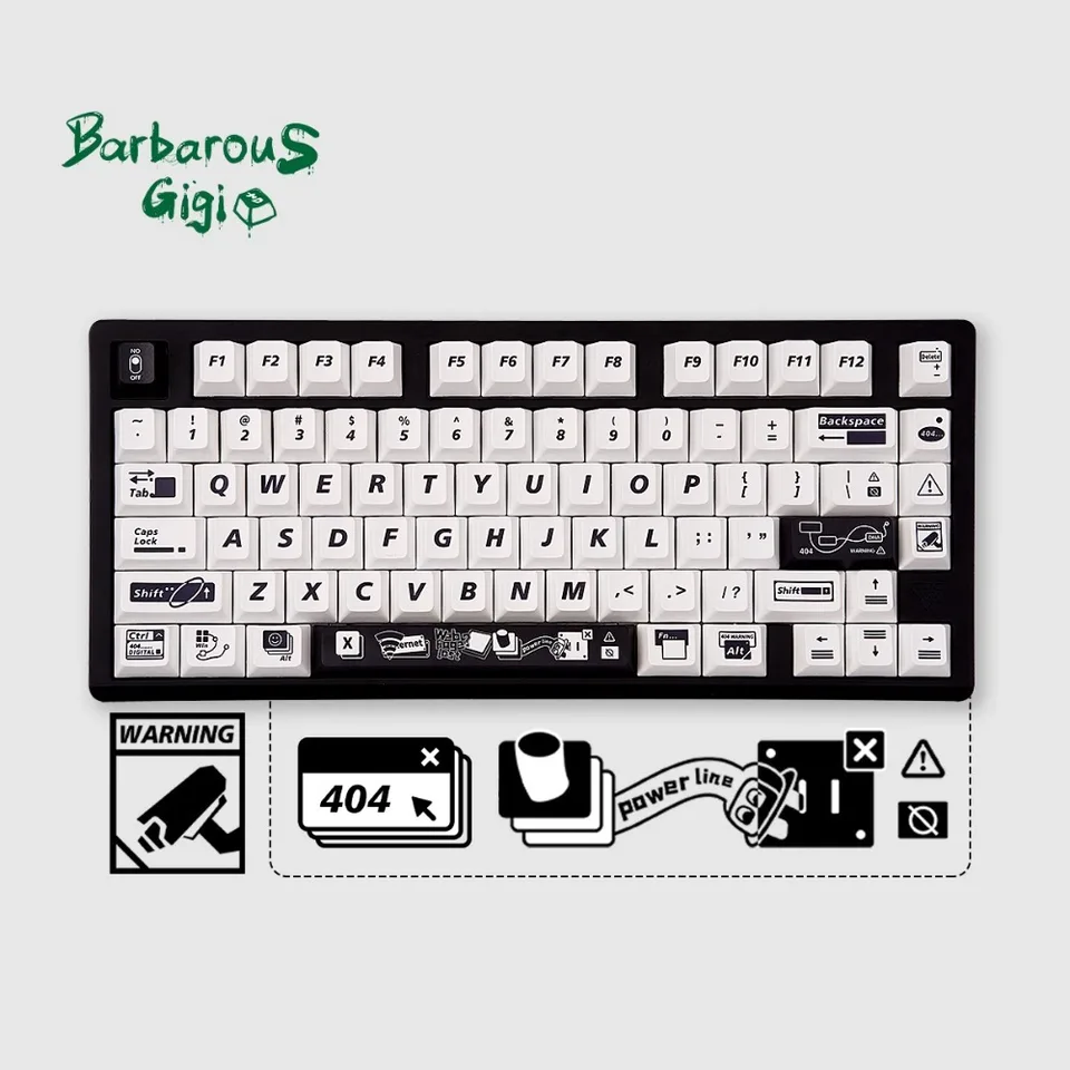 KAT Monochrome Black キーキャップ Amazon.co.jp: Drop GMK ホワイトオンブラック カスタム