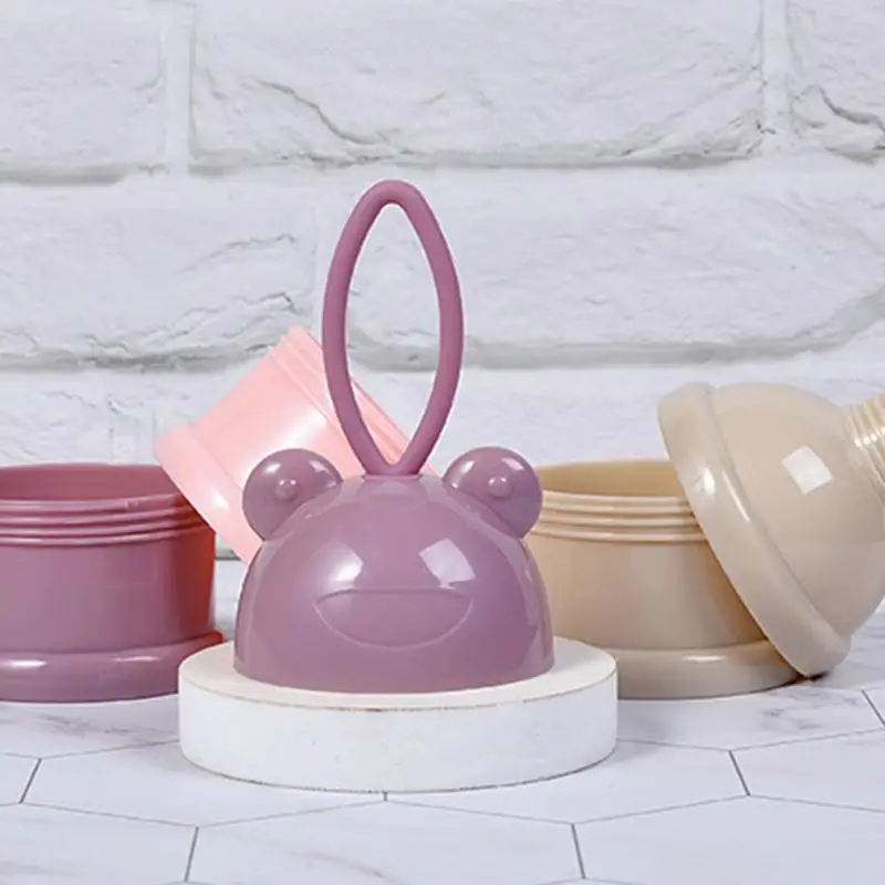 3 Layer Stackable Formula Dispenser Portable Baby Milk Powder Container For Infant Outdoor Picnics Reusable Feeding Accessories