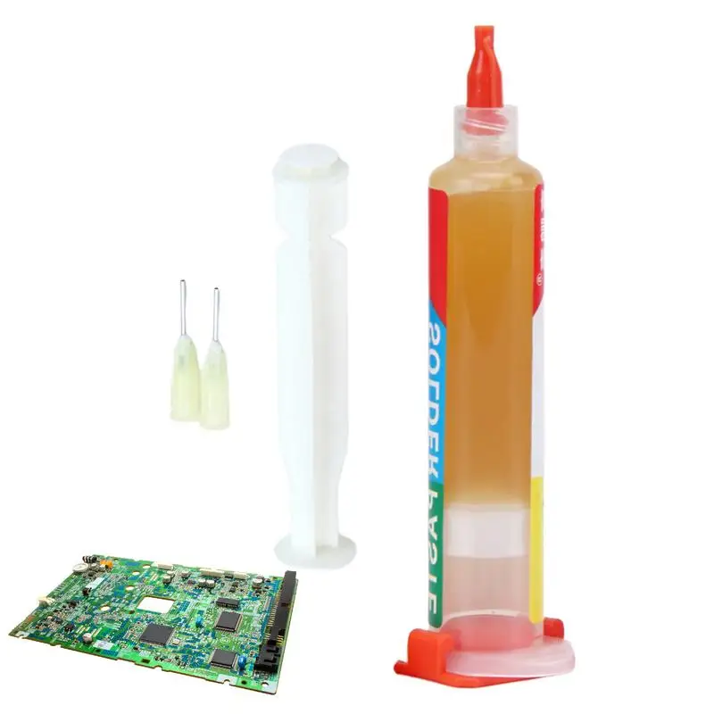 

Soldering Paste 10ml No-Clean Strongly Adhesive Paste For Welding Electronic Welding Supplies For Motors Telephones Televisions