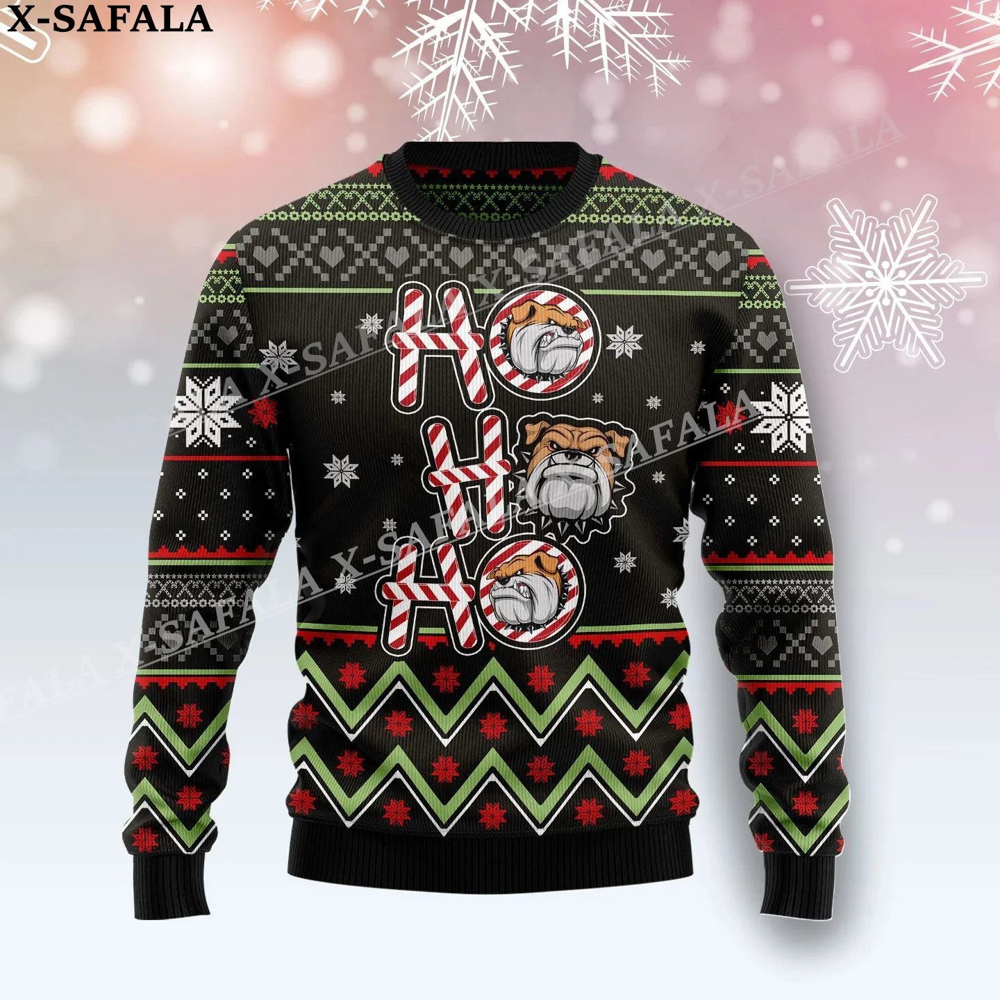 thumbnail image 1 of Suéteres de punto feos para Navidad, para Halloween, para parejas, fiestas, unisex, informales, 2 unidades, 1 of 5