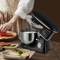 Кухонный миксер 1500 Вт, стоячий Миксер для домашнего использования, Кухонный комбайн, разминающая машина, тестораскатель с ЖК-дисплеем — изображение 6