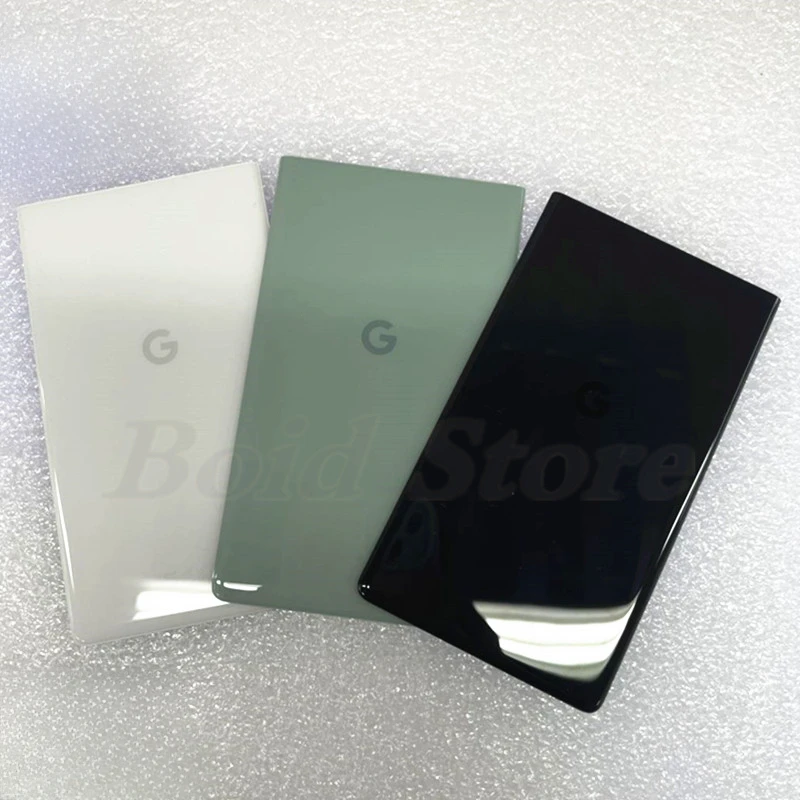 

New Glass For Google Pixel 6A Battery Cover Rear Door Housing Case Replacement GX7AS GB62Z G1AZG Back Cover For Pixel6A