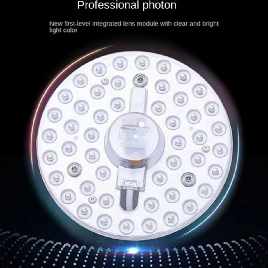 Phlanp LED Ring PANEL Circle Light 12W 18W 24W 36W SMD2835 AC 220V LED square Ceiling board the circular lamp board LED source 5
