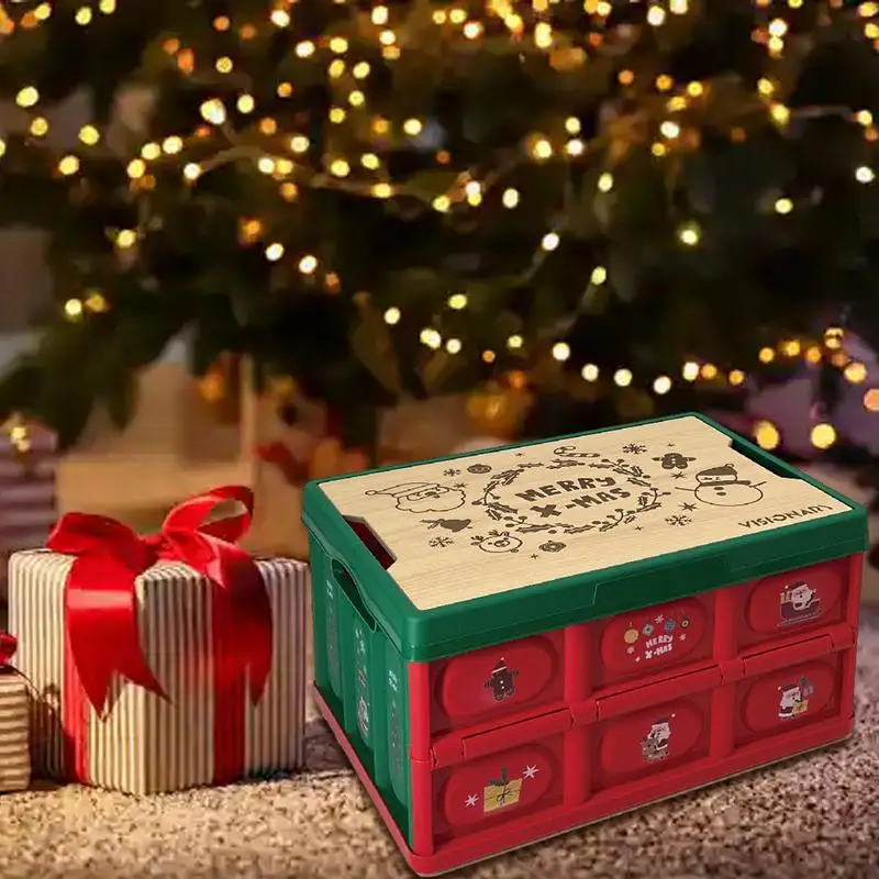 

Ornament Organizer Storage Box Attractive Organizer Box With Lid Storage Container Stores Up To Holiday Ornaments Keeps