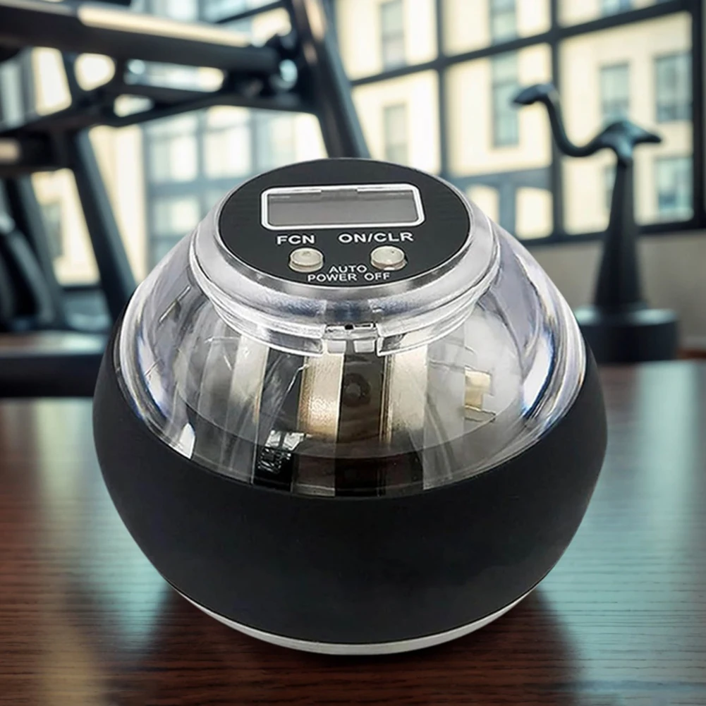 Self-Starting Wrist Power Gyro Ball Wrist Trainer Ball Hand Wrist Forearm Trainer for Strengthen Arms Fingers Bones and Muscles