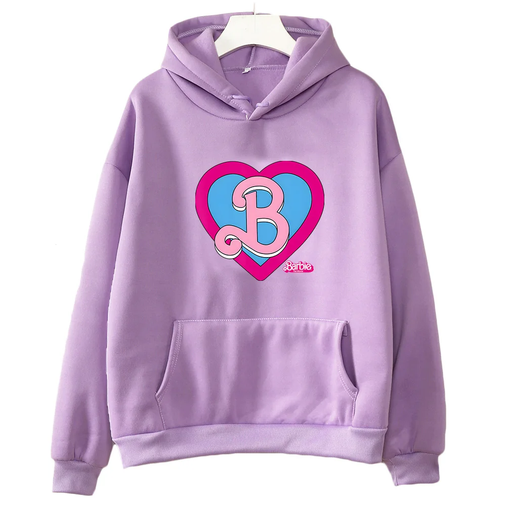 

Hot Pink Barbenheimer Kenough Kenergy Cute Anime Funny Cartoon Women Harajuku Kawaii Graphic Sweatshirt Winter Warm Hoody Female