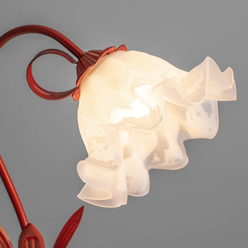 

Wedding Table Lamp Wedding Room and Bedroom Bedside Flower Lantern Bride Wedding Dowry Gift Red Wedding Light