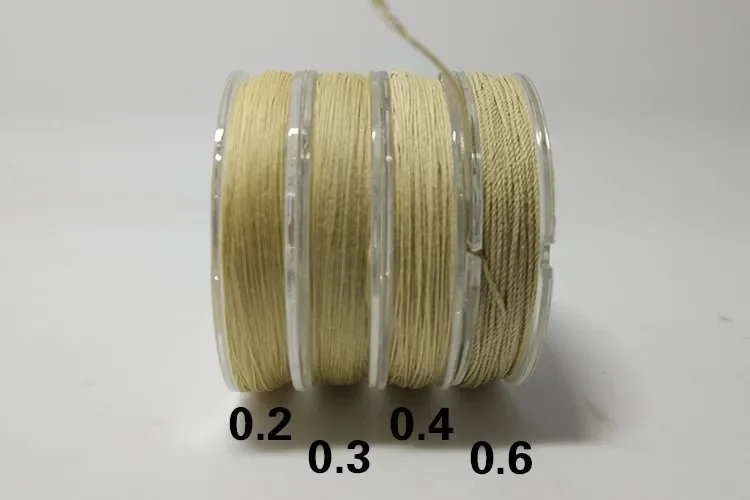 1PC Waxed cotton Rigging Thread Choice of Colour/Size Model Boat Fittings