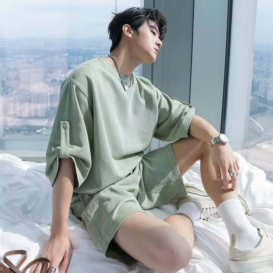 Mens Shorts and Shirt Set Cozzi