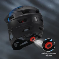 Eastinear's New Adult Bicycle Mountain Bike Helmet Full Face Detachable One-piece Motorcycle Riding Safety Helmet Head Protectio 2