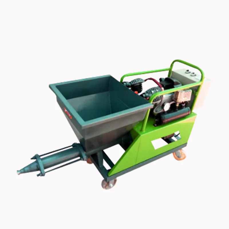 Mortar Mixing Pumping Screeding Wall Plastering Rendering Grouting Cement Spraying Machine