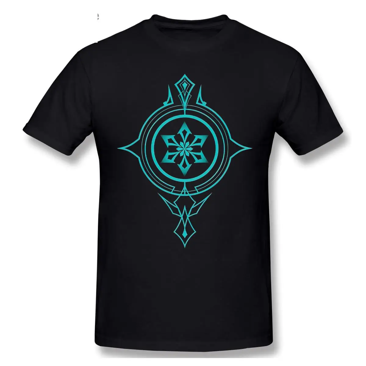 

Genshin Impact Cryo Elements Shirt Casual Clothes Men T-Shirt Fashion Sweatshirt Cotton Clothing T-Shirts Tee Top