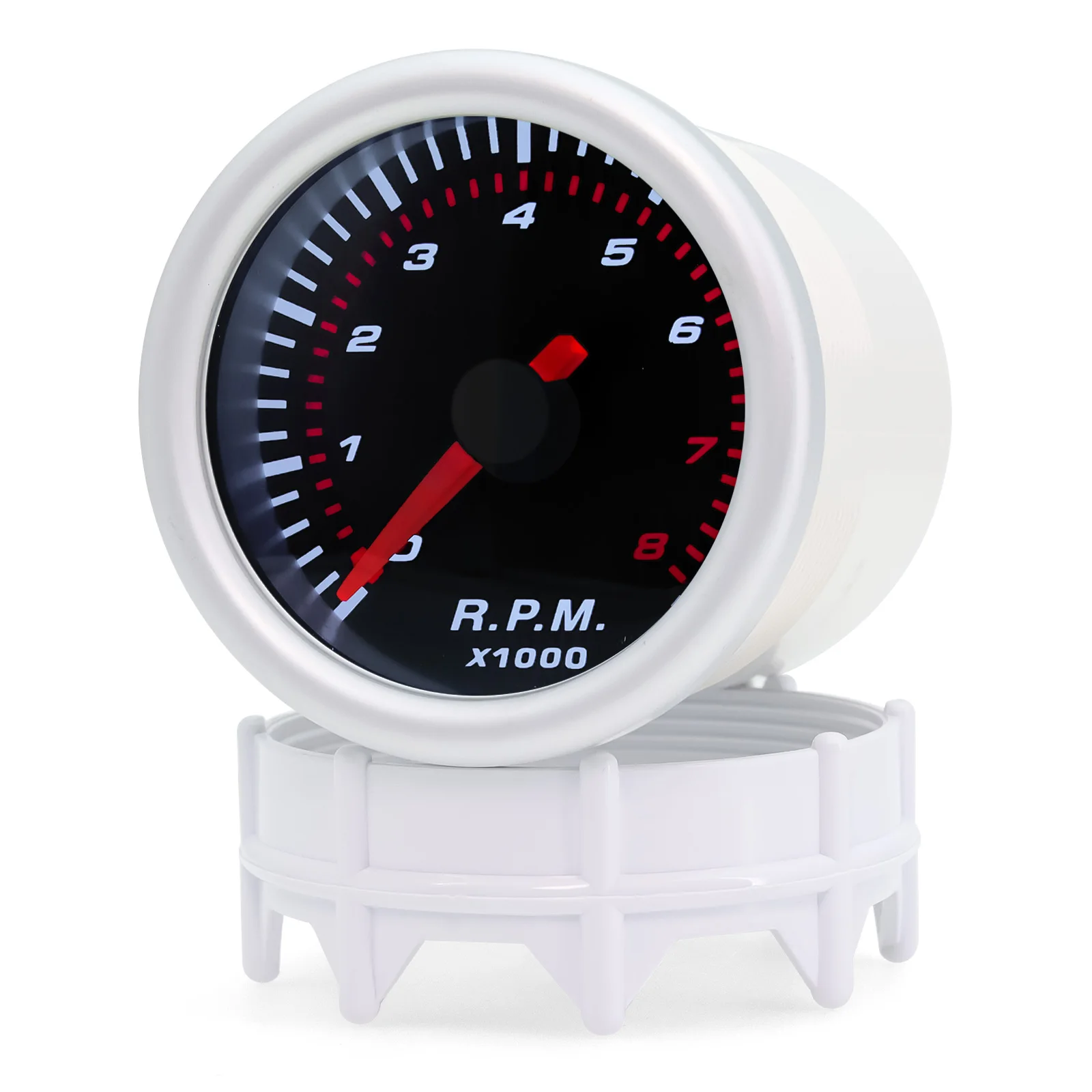 Carro Turbo Boost Gauge Medidor, Água e óleo Temp Medidor, Tacômetro a vácuo, Volt Oil Pressure, 12V, Smoke Len, PSI, BAR, 12V, 2 