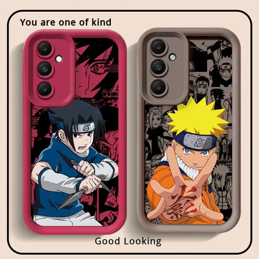 N-Narutos Sasukes Soft Cover Phone Case