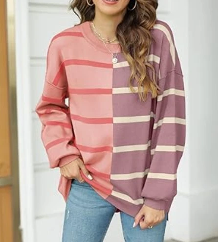 Рисунок 3 - Женская Полосатая трикотажная рубашка