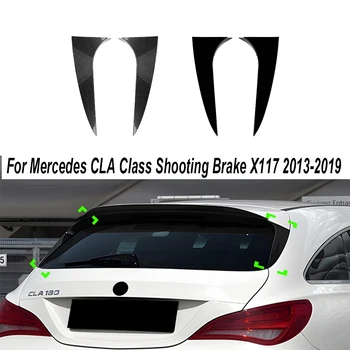 Lunotto posteriore Spoiler Laterale Ala Per Mercedes Classe CLA Tiro Freno X117 2013-2019 Styling Auto Canard Splitter Accessori Auto