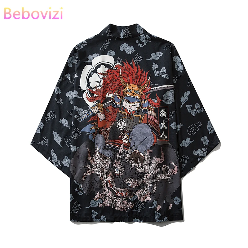 17 Style Harajuku Japanese Fashion Kimono Men and Women Cardigan Blouse Haori Obi Asian Clothes Samurai japanese kimono japanese kimono cardigan japanese kimono shirt