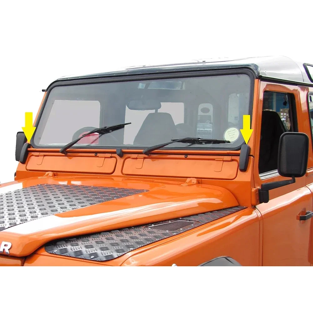 2pcs Car Windshield Partition Bracket Cover For Windscreen-Bulkhead Support Bracket For Land Rover Defender SVX Car Accessories