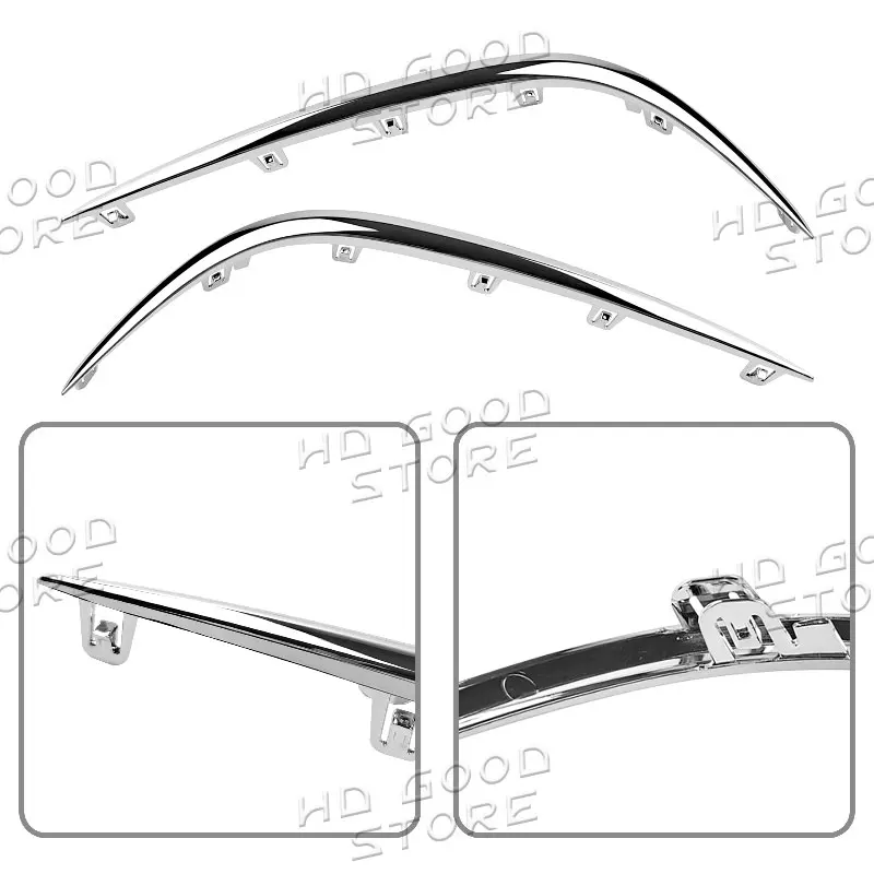 2138850174 2138850274 메르세데스 벤츠 W213 E300 E400 E450 2017-2019 자동차 부품용 자동차 앞 범퍼 안개등 그릴 트림 스트립