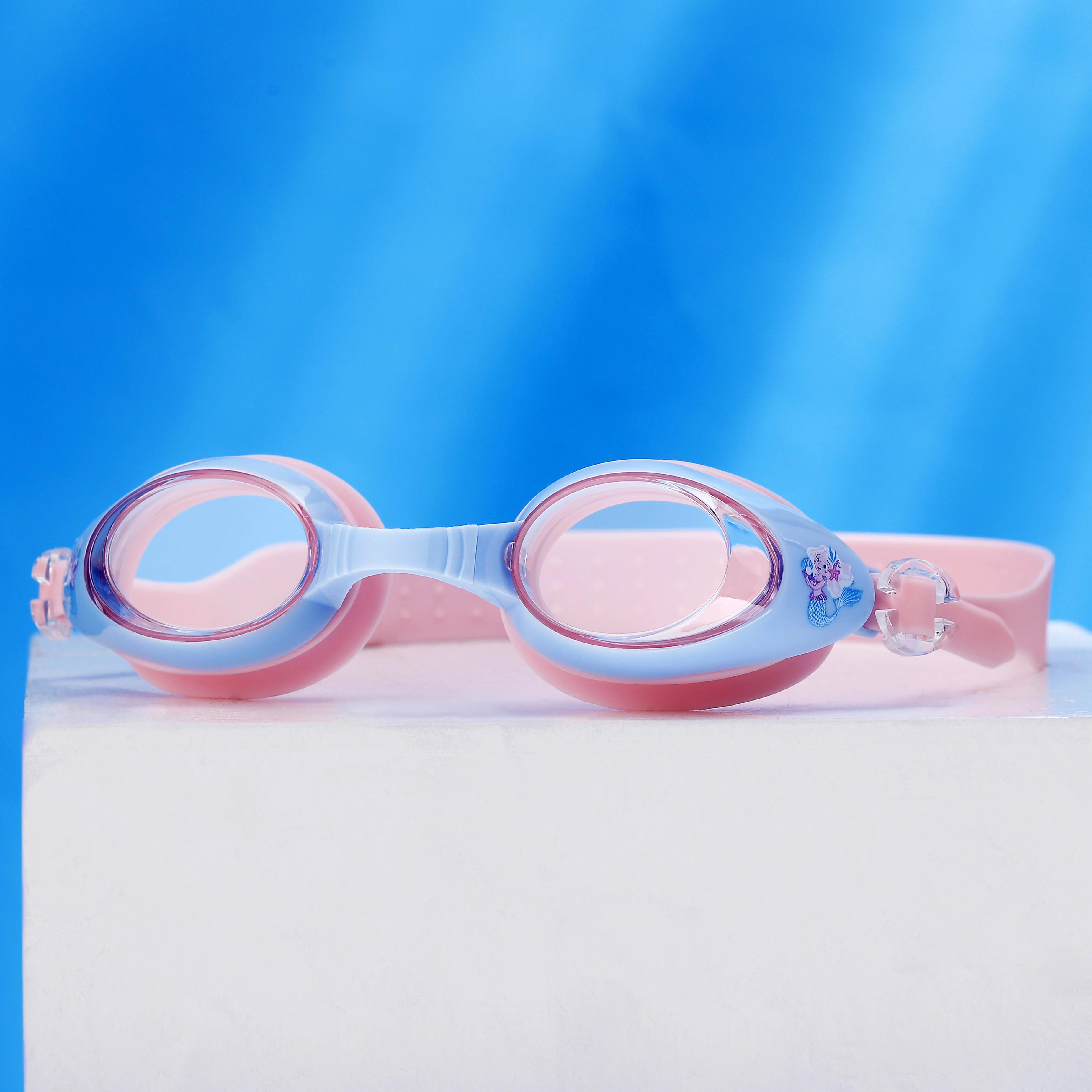 Swimming Goggles For Children Kids, Cartoon Astronaut High Definition Anti-Fog Swimming Glasses, 3~12 Years Old 4