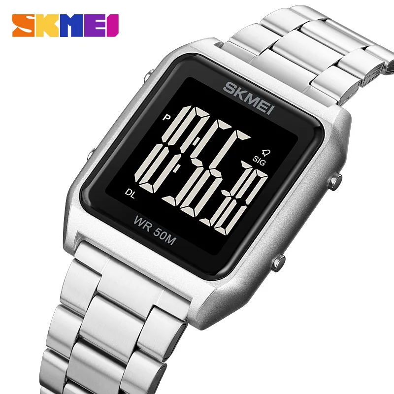 

SKMEI 1879 Calendar Digital Wristwatch reloj hombre Back Light Sport Watches Mens Chronograph Alarm Clock 5Bar Waterproof