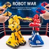 somatosensory control battle robot music light large double battle boxing toy RC robot toy parent-child interactive game gift 1