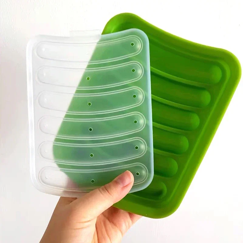Baby Food Storage Containers Portable Food Storage Box Baby Food Container Infant Sausage Breast Milk Storage Box Freezer Tray Crisper Baby Food Container Storage Snack